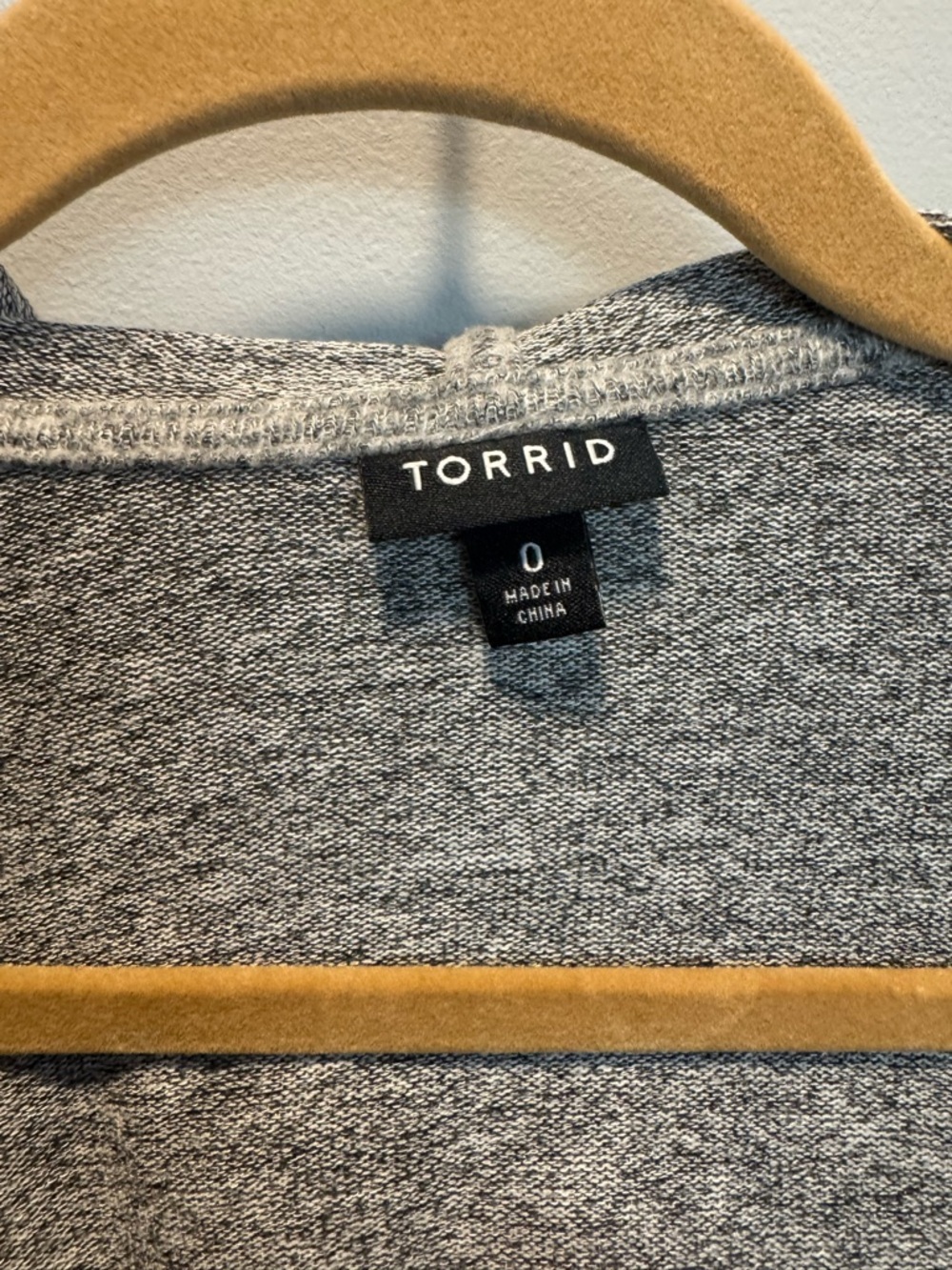 Torrid Heather Gray Knit Crewneck Top